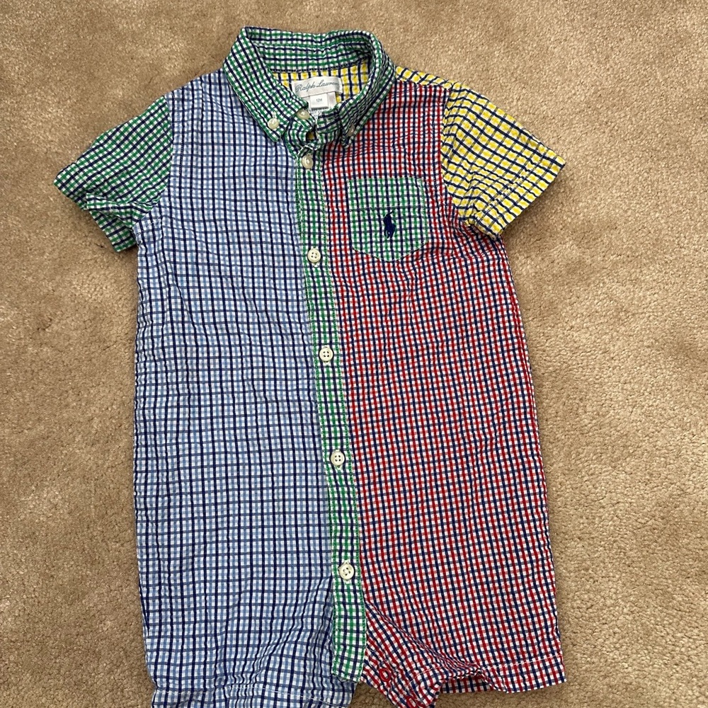 Ralph Lauren Multicolor Baby Onesie 12months
